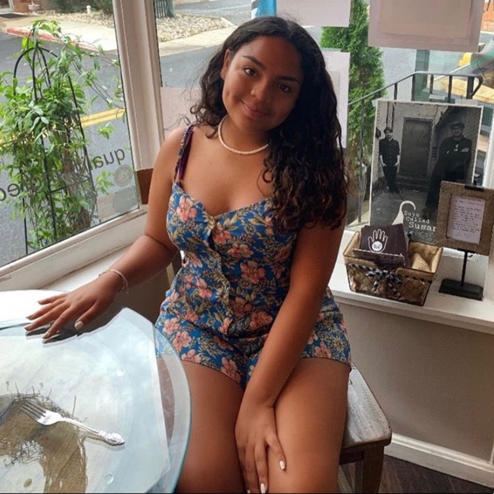 Floral romper
